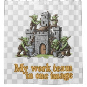 Goblin team curtain douchegordijn (Voorkant)