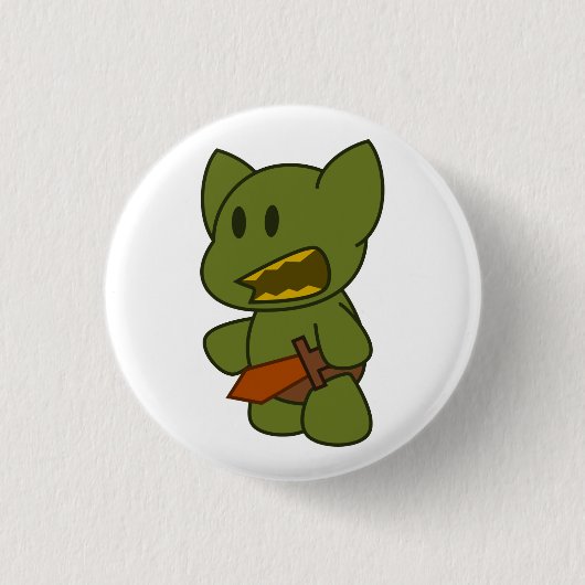 Goblin Token Ronde Button 3,2 Cm (Voorkant)
