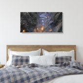 Goblin Town Concept - Bridges Canvas Afdruk (Insitu (Slaapkamer))
