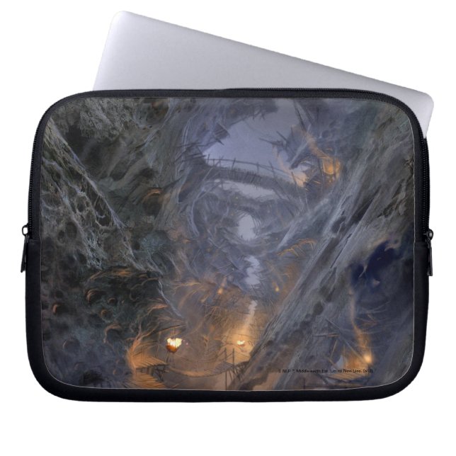 Goblin Town Concept - Bridges Laptop Sleeve (Voorkant)