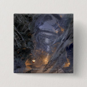 Goblin Town Concept - Bridges Vierkante Button 5,1 Cm