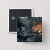 Goblin Town Concept - Pathway Vierkante Button 5,1 Cm (Voorkant /achterkant)