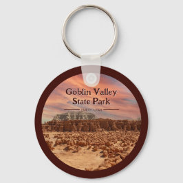 Goblin Valley State Park Utah Souvenir Gift Sleutelhanger