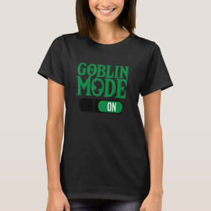 Goblin Wijze op Term Lazy Greedy Word van Jaar 1 T-shirt