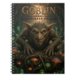 Goblin Wortelholle Lege Donkere Bioscoop Notitieboek
