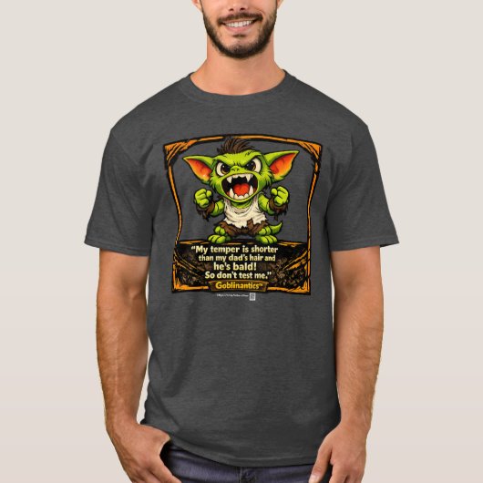 Goblinantics™ - Gribble's™ Korte Fus Special T-shirt (Voorkant)