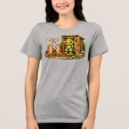 Goblinantics ™ Prairie Dog Omleiding met Fuse Tri-Blend Shirt