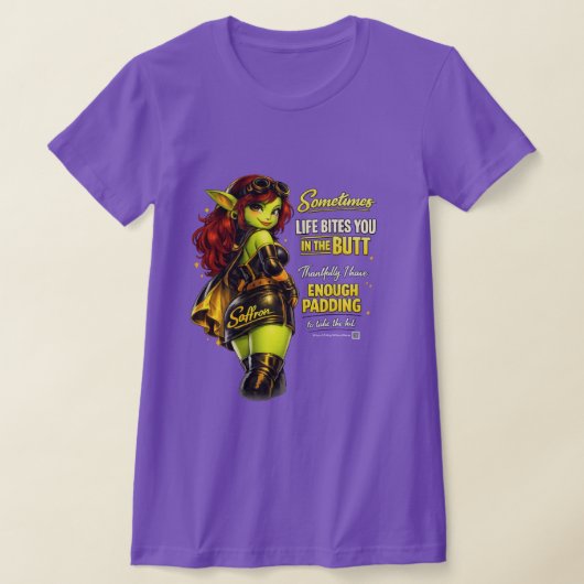 Goblinantics™ — Saffron™: Leven Bijt T-shirt (Laagn)