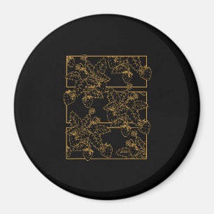 Goblincore Cottagecore Academia Esthetiek Aardbei Magneet