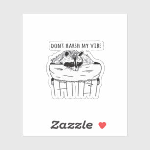 Goblincore Dont Harsh My Vibe Klassieker Sticker