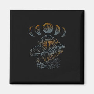Goblincore Esthetiek Academia Cottagecore Paddenst Magneet