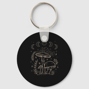 Goblincore Esthetiek Academia Cottagecore Paddenst Sleutelhanger
