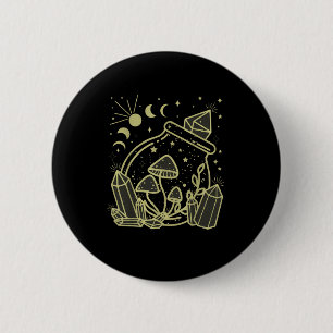 Goblincore Esthetische Cottagecore Academië Padden Ronde Button 5,7 Cm