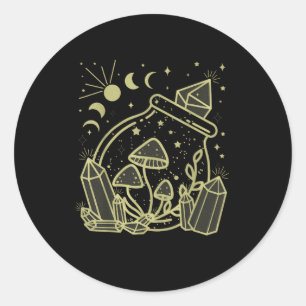 Goblincore Esthetische Cottagecore Academië Padden Ronde Sticker