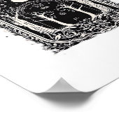 Goblincore Fantasy Gate To  Classic Poster (Hoek)