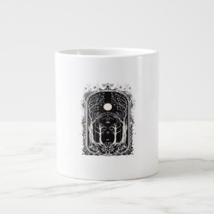Goblincore Fantasy Poort Naar Klassiek Grote Koffiekop
