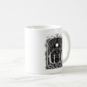 Goblincore Fantasy Poort Naar Klassiek Koffiemok (Voorkant rechts)