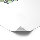 Goblincore Fart Goblin Classic Poster (Hoek)