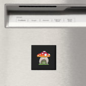 Goblincore Frog Classic Retro Appeal Magneet (Insitu (Vaatwasser))