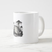 Goblincore Frog Minimal Classic Design Grote Koffiekop (Voorkant rechts)