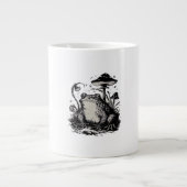 Goblincore Frog Minimal Classic Design Grote Koffiekop (Voorkant)