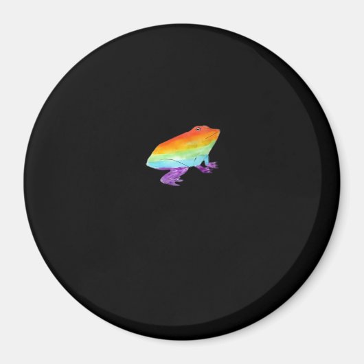 Goblincore Gay Frog Classic Style Magneet (Voorkant)