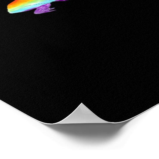 Goblincore Gay Frog Classic Style Poster (Hoek)