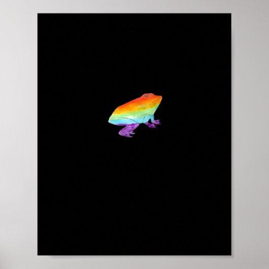 Goblincore Gay Frog Classic Style Poster (Voorkant)