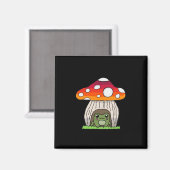 Goblincore Kikker Klassieke Retro Aantrekkingskrac Magneet (Voorkant / Achterkant)