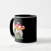 Goblincore Kikker Klassieke Retro Aantrekkingskrac Mok (Voorkant links)