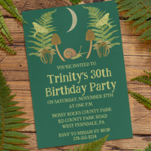 Goblincore Slak en Paddenstoelen op maat