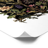 Goblincore Victorian Witch Herbs Classic Poster (Hoek)