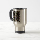 Goblincore Victorian Witch Herbs Classic Reisbeker (Voorkant links)