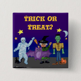 Goblins 2, Trick or treat? Square Pin Vierkante Button 5,1 Cm
