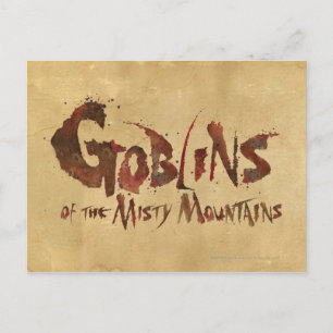 Goblins van de Misty Mountains Briefkaart