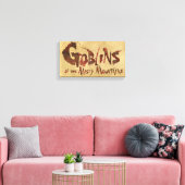 Goblins van de Misty Mountains Canvas Afdruk (Insitu (Woonkamer))