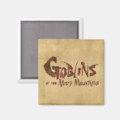 Goblins van de Misty Mountains Magneet (Voorkant / Achterkant)