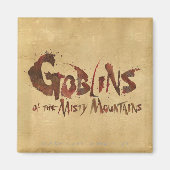 Goblins van de Misty Mountains Magneet (Voorkant)