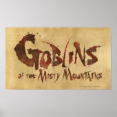 Goblins van de Misty Mountains Poster (Voorkant)