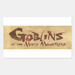 Goblins van het Misty-gebergte Rechthoekige Sticker