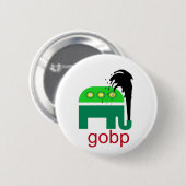 GOBP Gop Republican BP Oil Spill British Petroleum Ronde Button 5,7 Cm (Voorkant /achterkant)