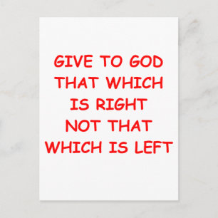 GOD1 BRIEFKAART