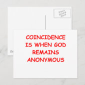 GOD4 BRIEFKAART (Voorkant / Achterkant)