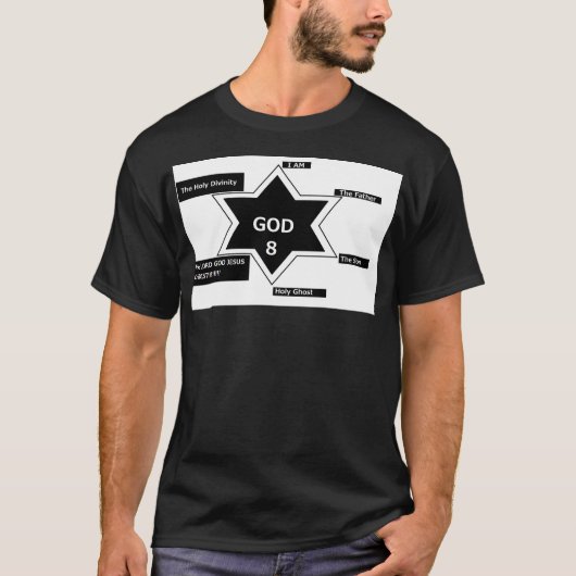 GOD 8 T-SHIRT (Voorkant)
