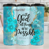 God, alle dingen zijn mogelijk thermosbeker