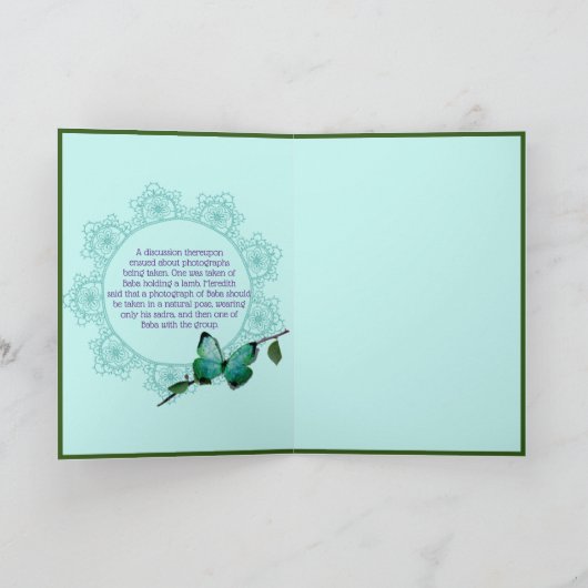 God alleen is echt kaart (Binnen)