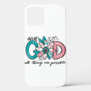 God alles is mogelijk Christelijk Case-Mate iPhone Case
