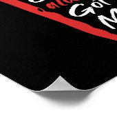 God Always Got Me Religion Quote Christian  Poster (Hoek)