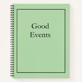 God and Bad times Notitieboek