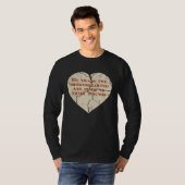 God and Christian Psalm 1473 Healing Heart Jesus C T-shirt (Voorkant volledig)